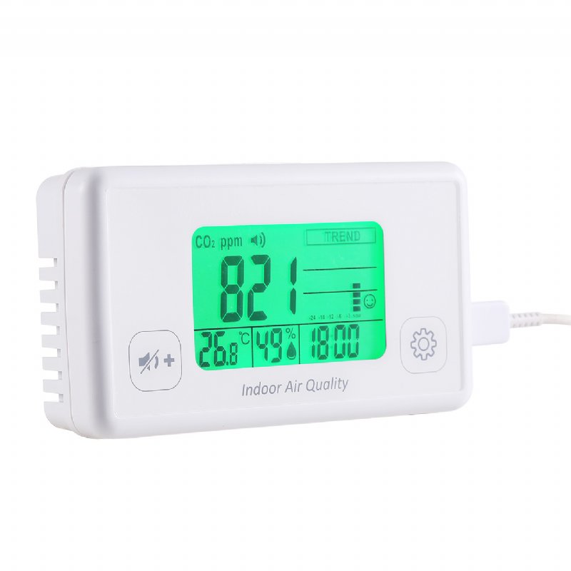 Máy đo CO2/Độ ẩm/Nhiệt độ AZ 7727